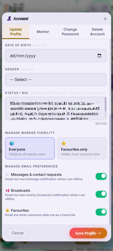 1Drink message